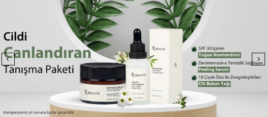 Tanışma Paketi #4 ( Cilt Bakım Yağı + Gündüz Kremi + Peeling Serum )