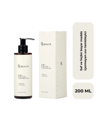 Yüz Yıkama Jeli - 2 in 1 -Aloe Vera -Cleansing Gel